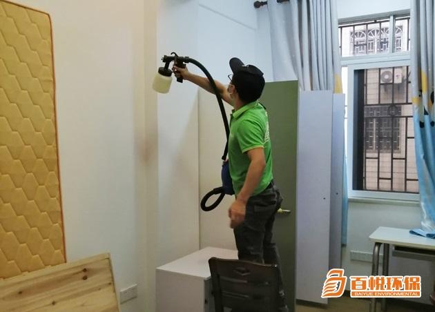 佛山新房室內除甲醛機構百悅環?？焖偃コ卵b修的甲醛